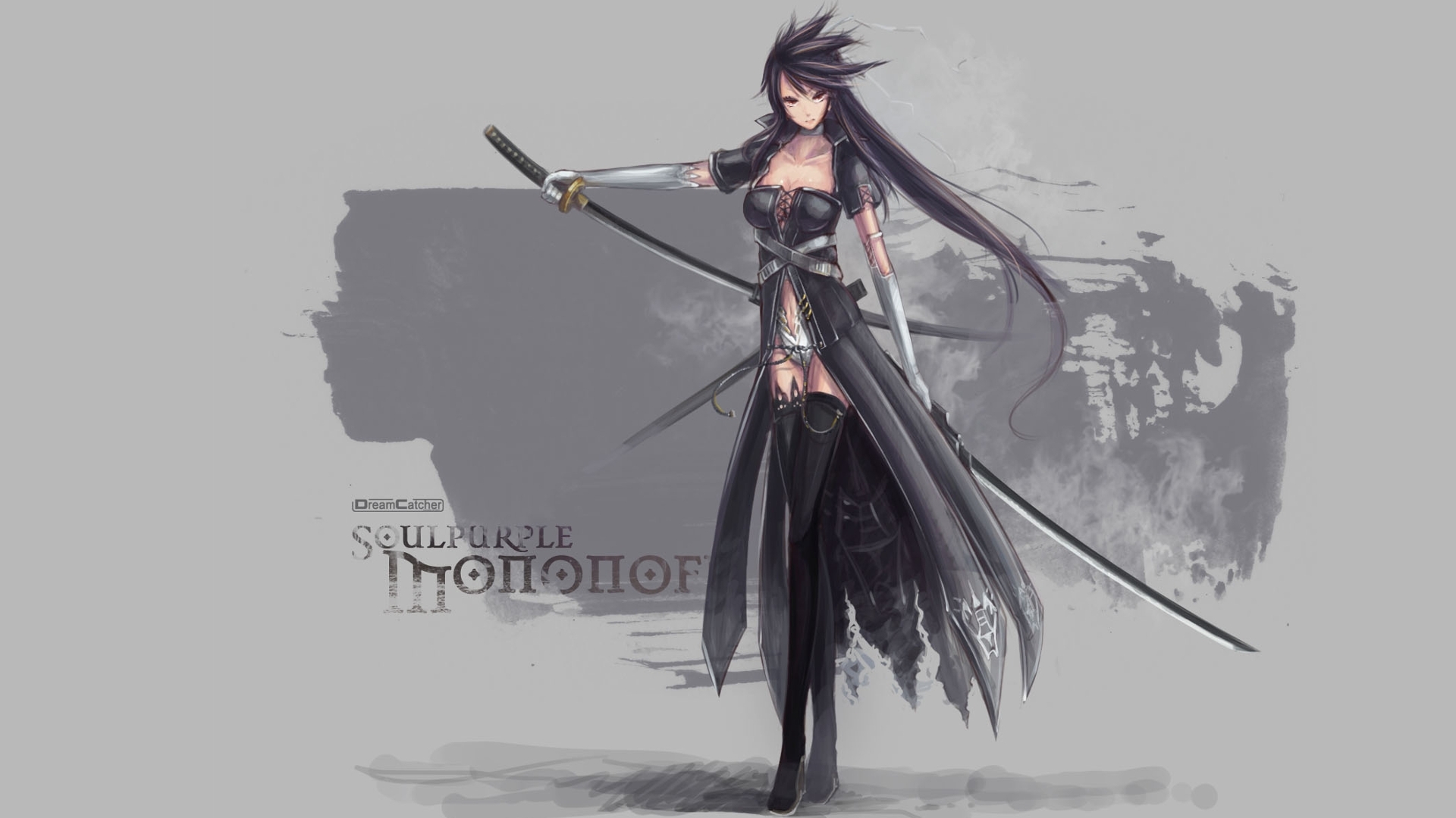 Anime Girl Warrior Wallpaper