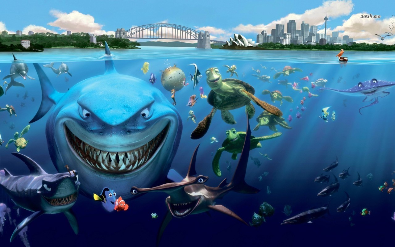 Finding Nemo Wallpaper Cartoon