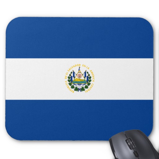 Bandera Mousepad De El Salvador Tapete Rat N