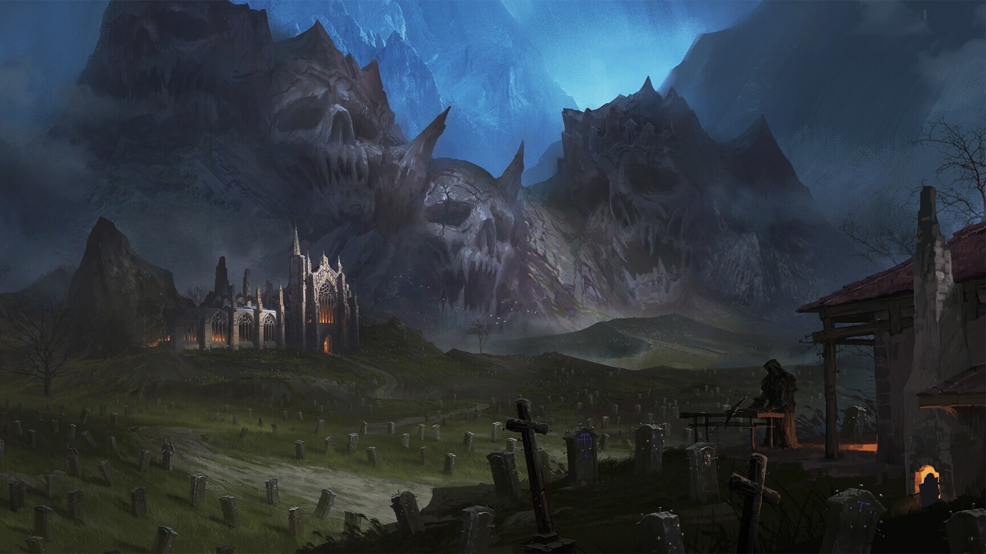 Grave Keeper HD Wallpaper Background Image Id