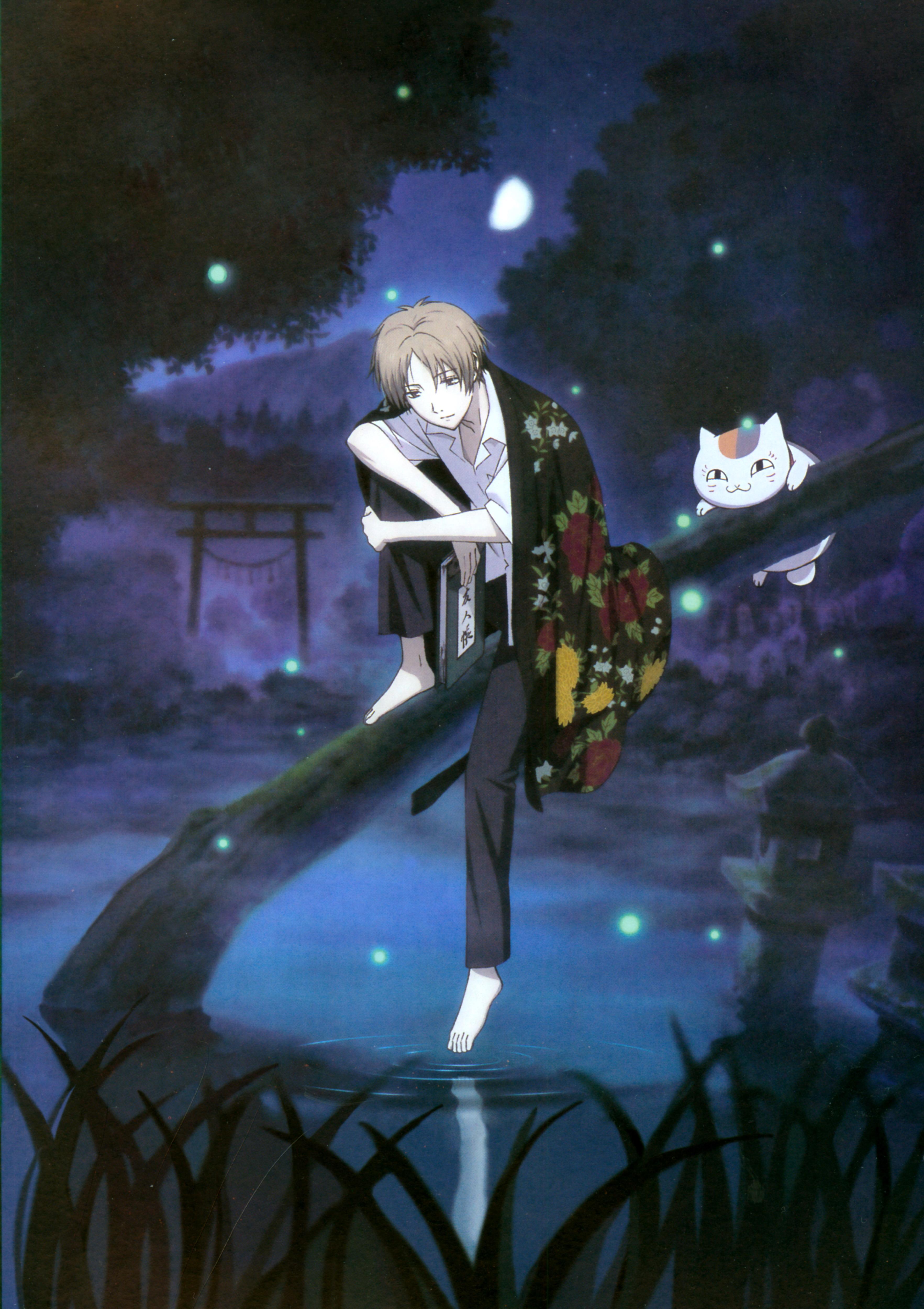 Natsume Yuujinchou Takashi Nyanko Male Neko Robe Tagme