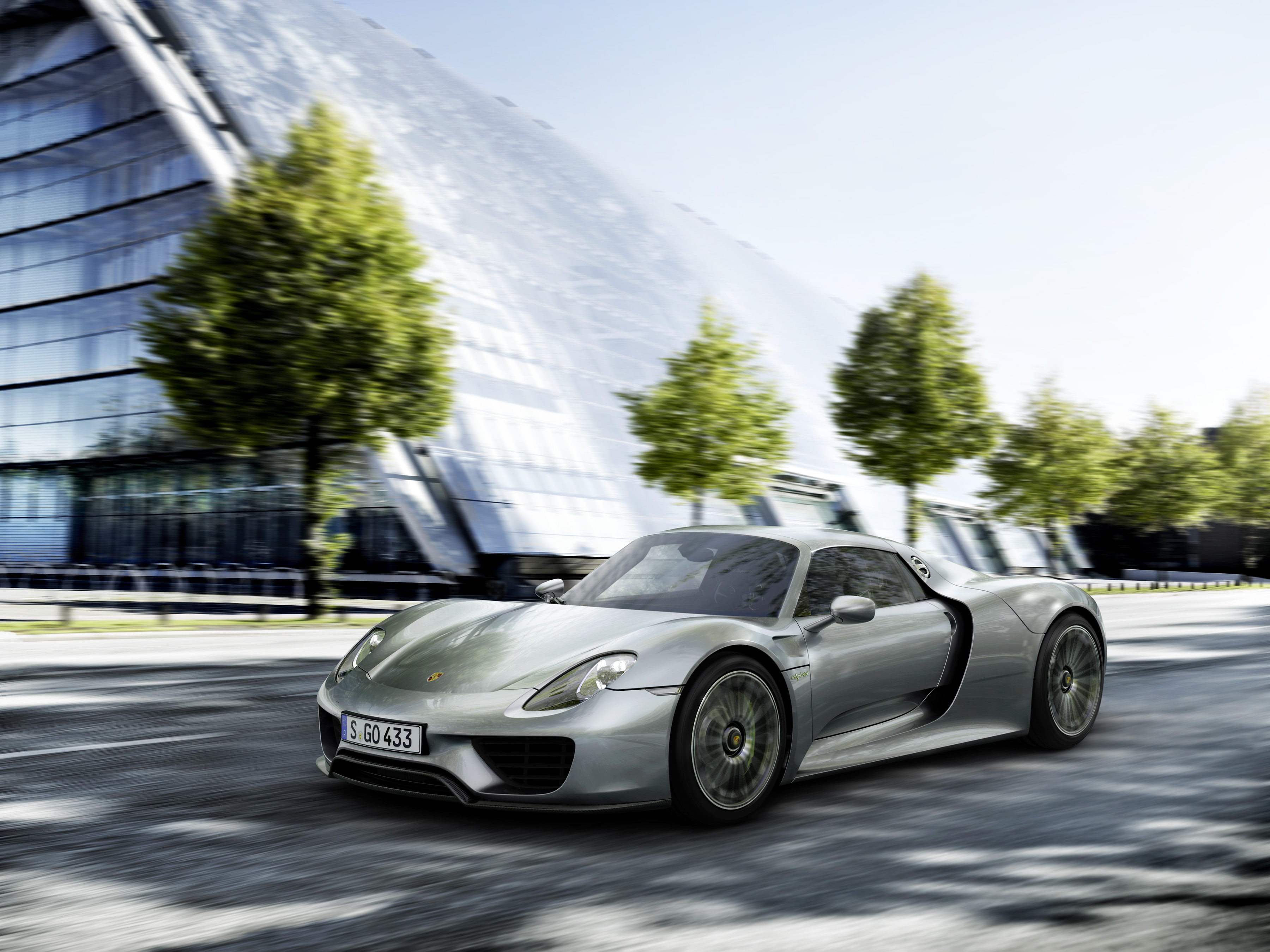 Porsche Spyder High Resolution Wallpaper Image