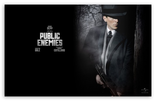Christian Bale Public Enemies HD Wallpaper For Standard Fullscreen