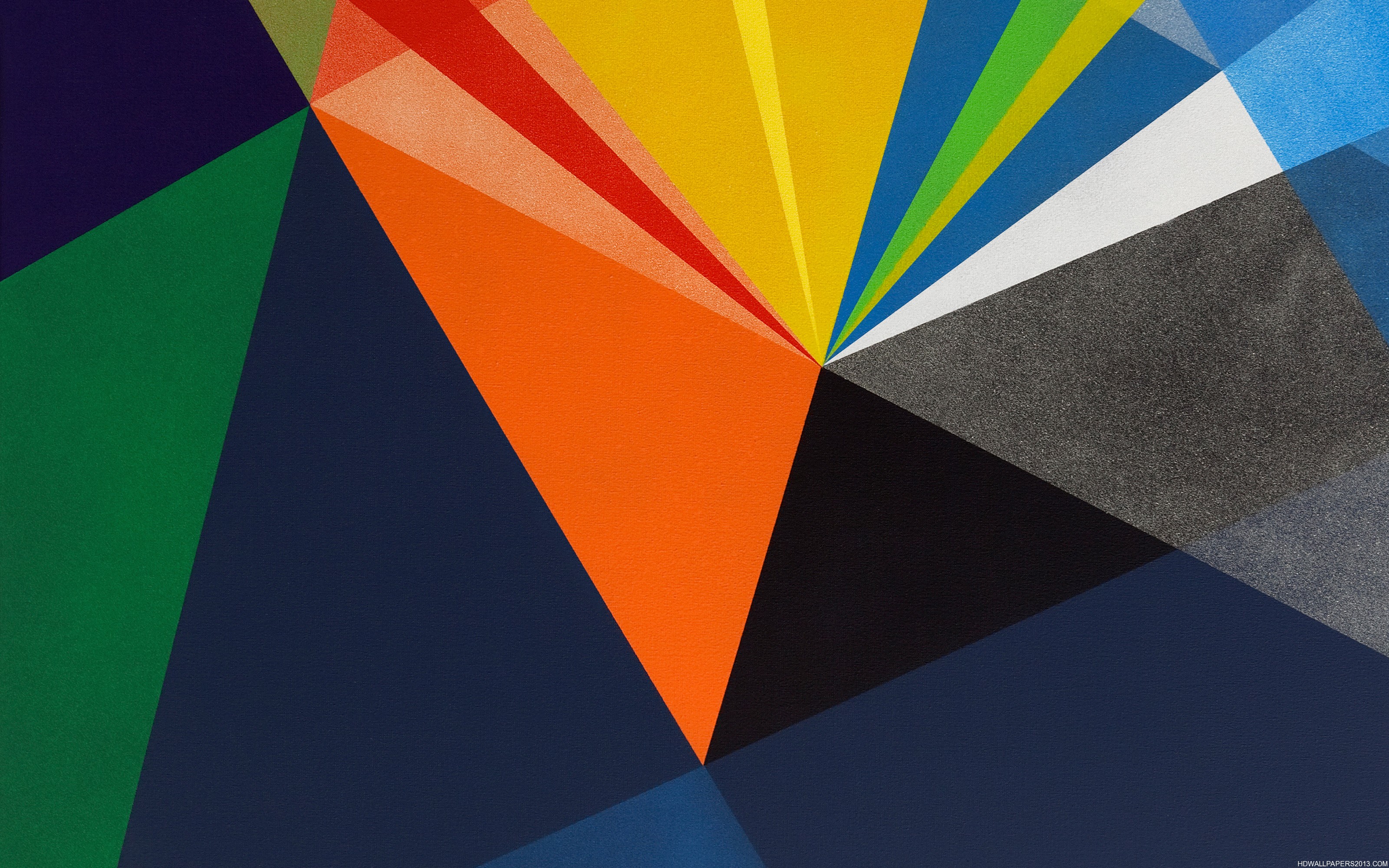 Triangular Shapes Wallpaper High Definition