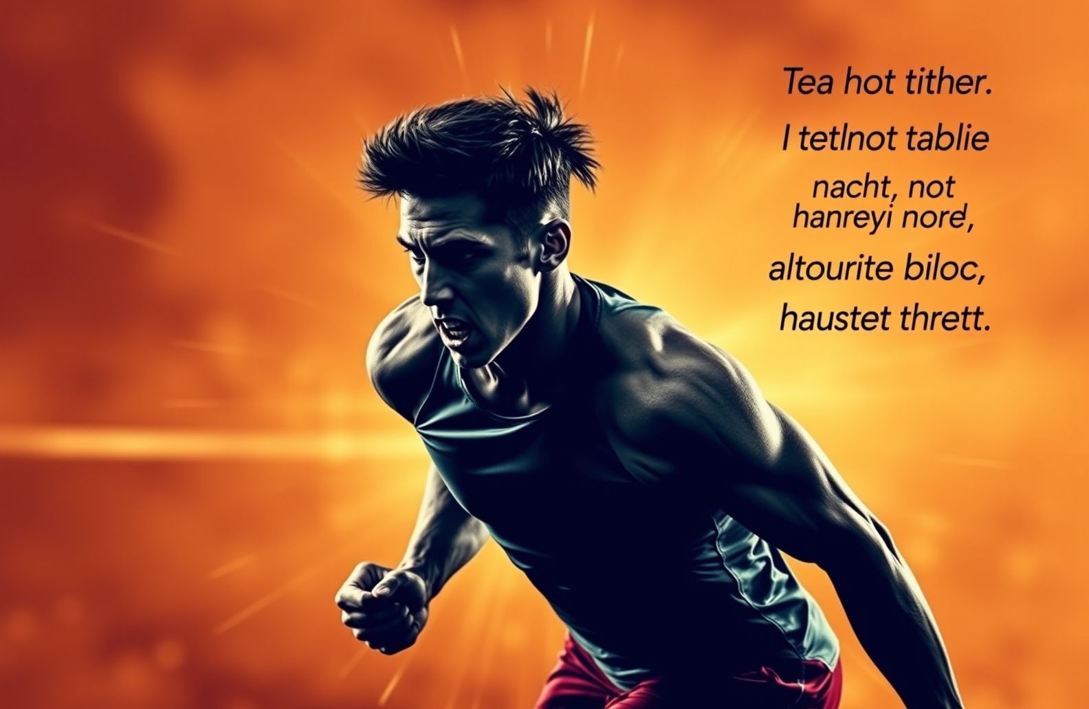 Athlete Motivation Wallpaper