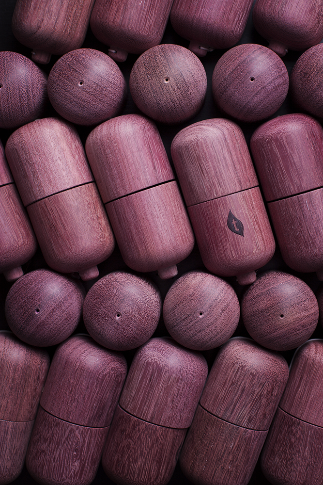 Terra Pill Purpleheart With Image Kendama Toy