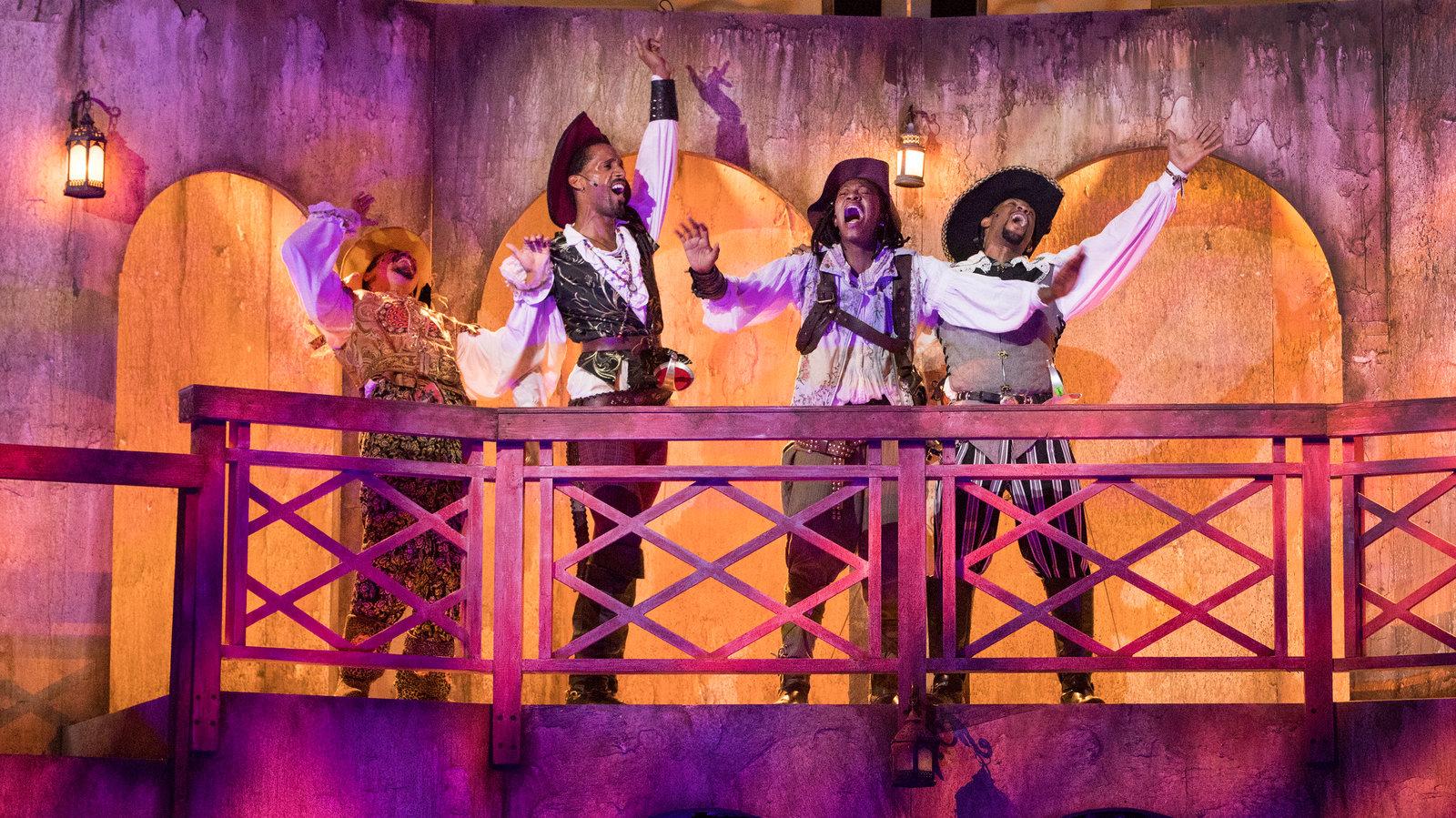 Re Bang Pow A Three Musketeers Summertime Romp The New