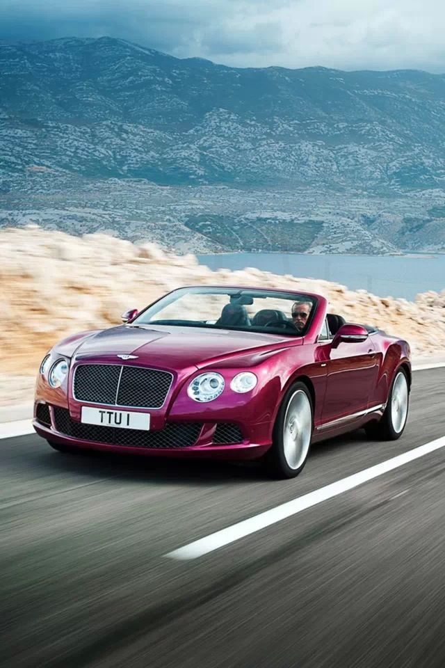 Red Convertible Car iPhone 4s Wallpaper S