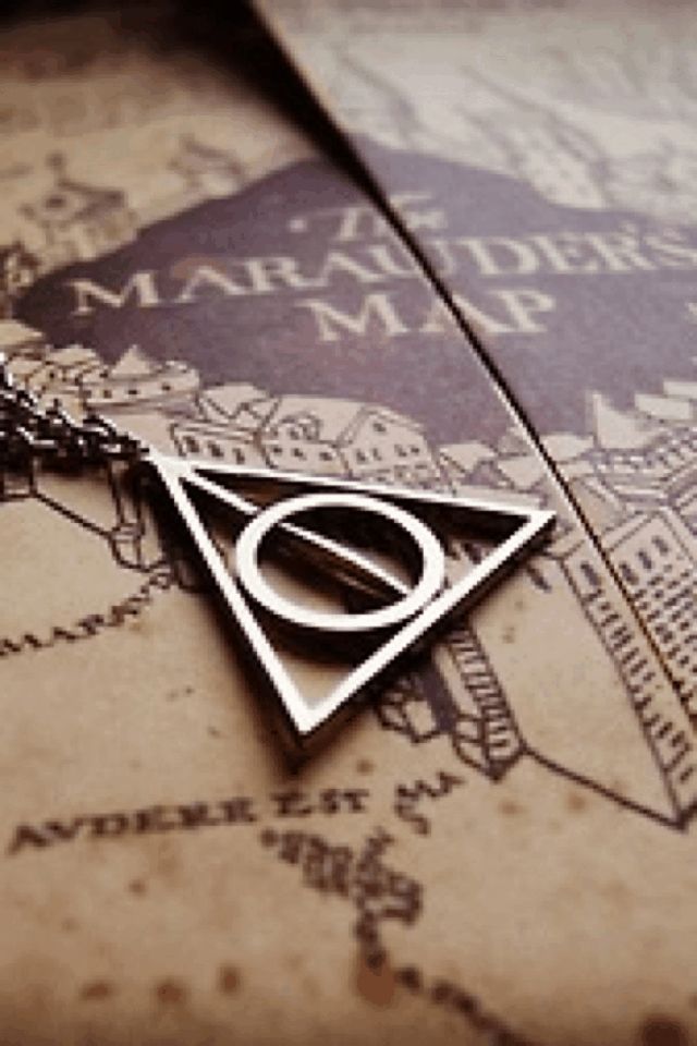 deathly hallows symbol tumblr wallpaper