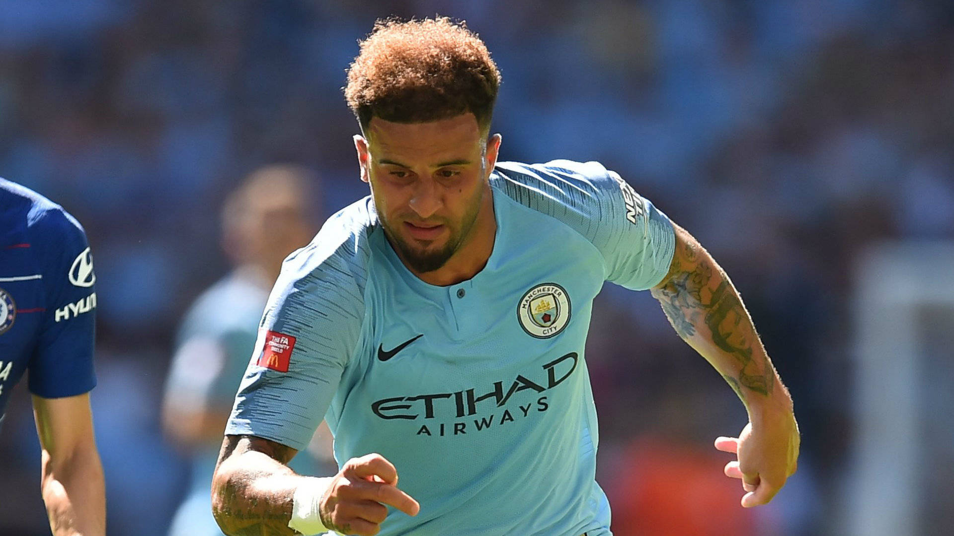 Kyle Walker Hintergrund Wallpaper