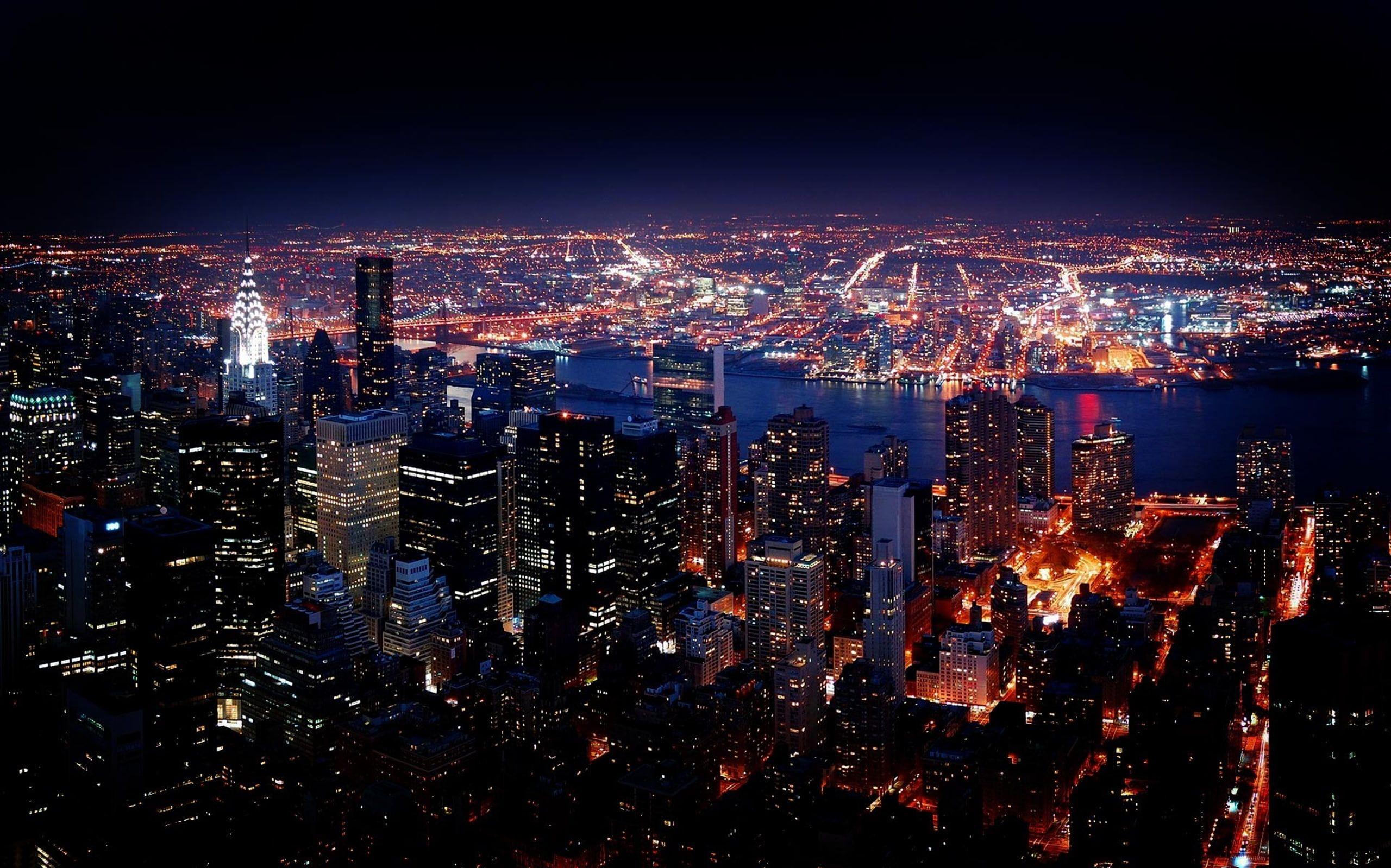 New York City Night HD Wallpaper