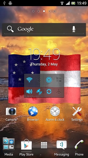Bigger Confederate Flag 3d Wallpaper For Android Screenshot