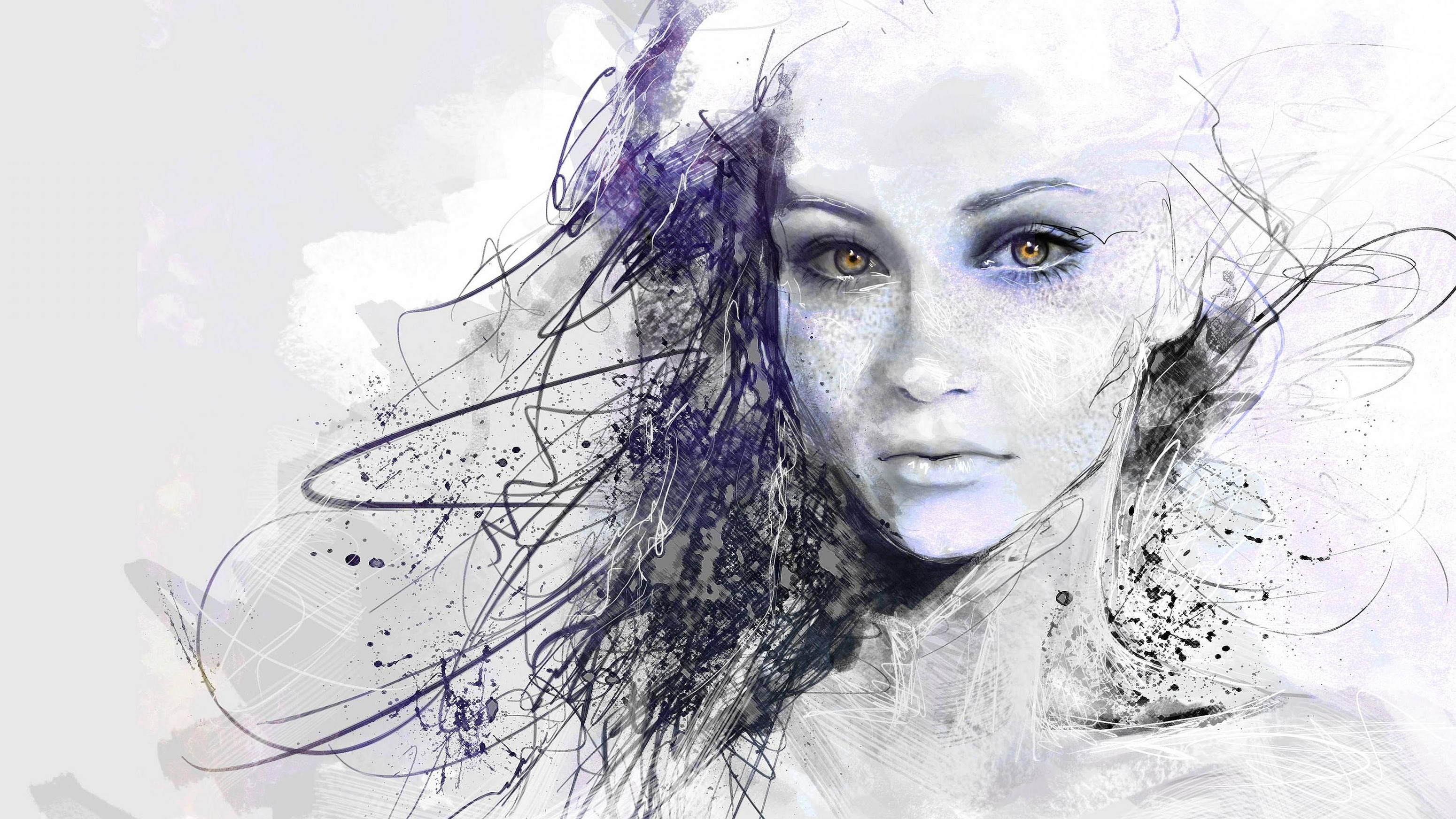 Pencil Art Wallpaper