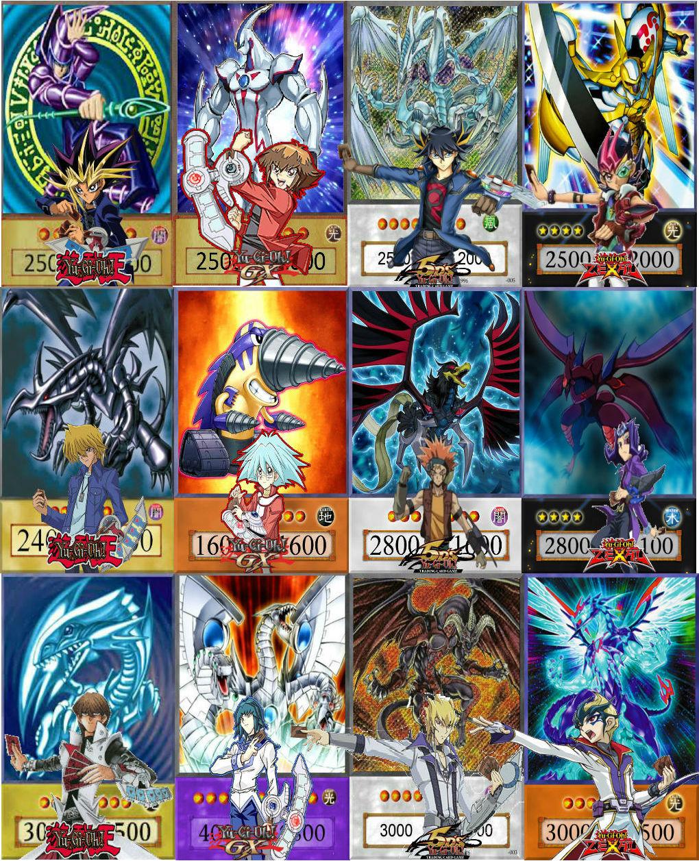 Yu Gi Oh Egyptian God Cards Wallpaper Top