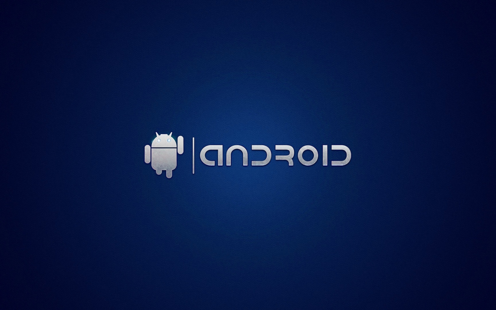 Android On Blue Desktop Pc And Mac Wallpaper