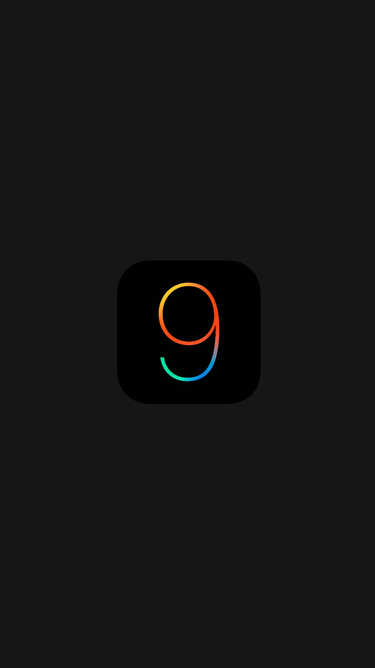 IOS 9 Color Wave Tube   123mobileWallpaperscom