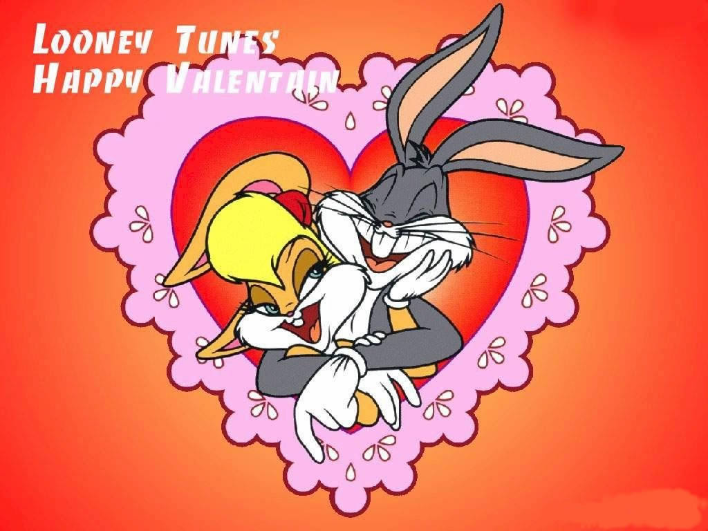 Valentine Day Cartoons Wallpaper