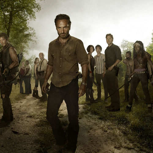 Blackberry iPad The Walking Dead Cast Screensaver For Kindle3 And Dx