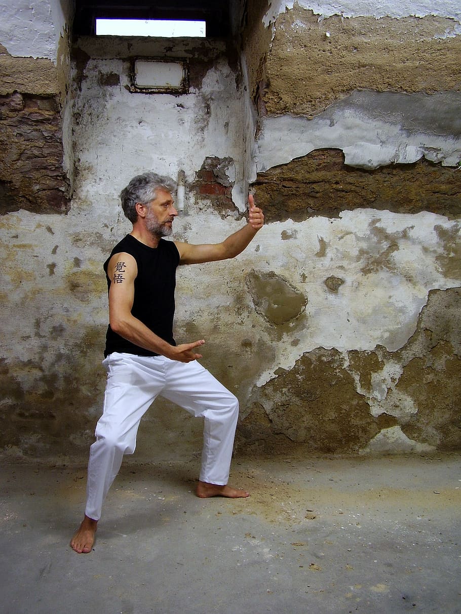 HD Wallpaper Man In Karate Position Tai Chi Taiji Qi Gong