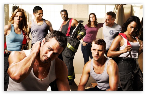 Chicago Fire Tv Series Cast HD Desktop Wallpaper High Definition