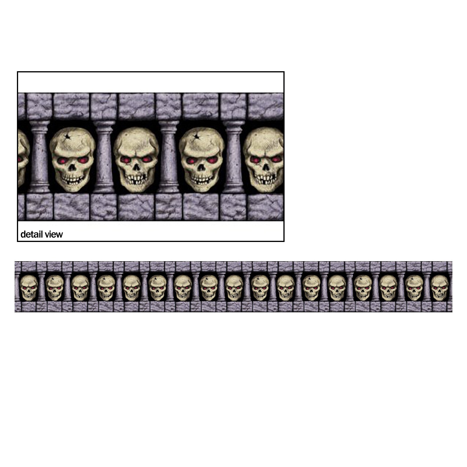 Skull Wallpaper Border