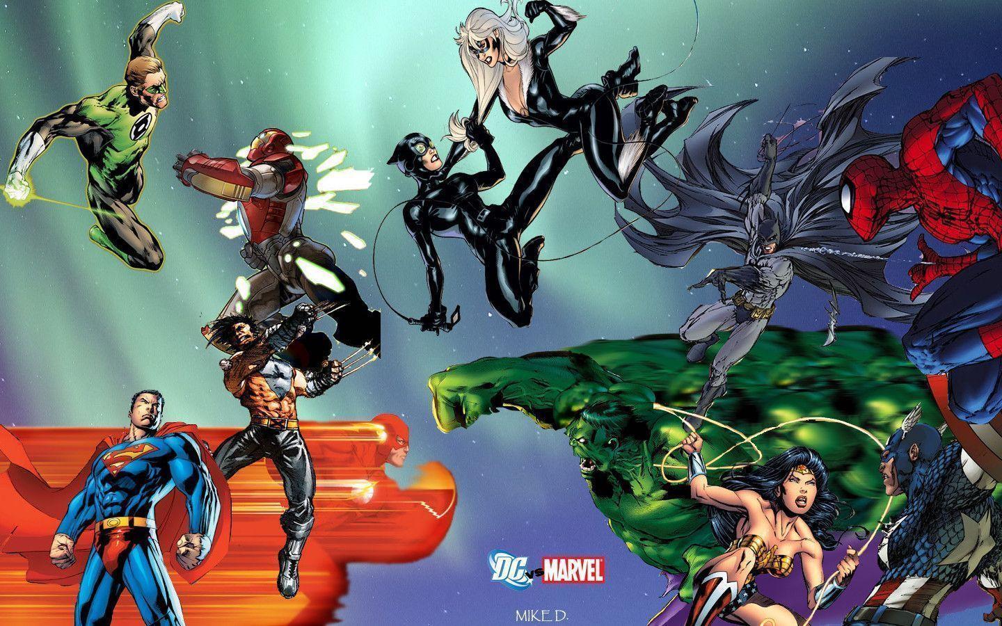 DC Vs Marvel Wallpapers