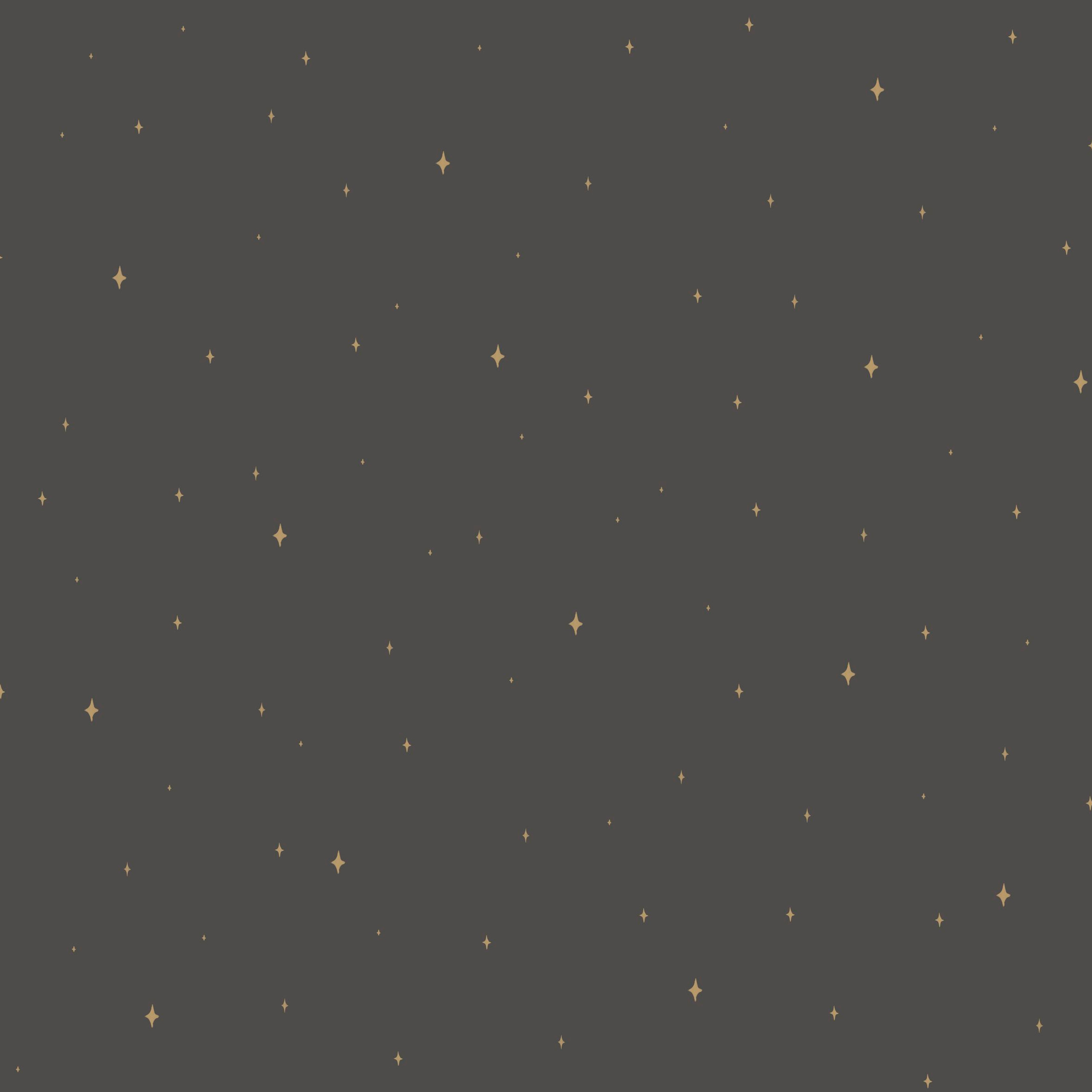 Glistening Stars Black Wallpaper