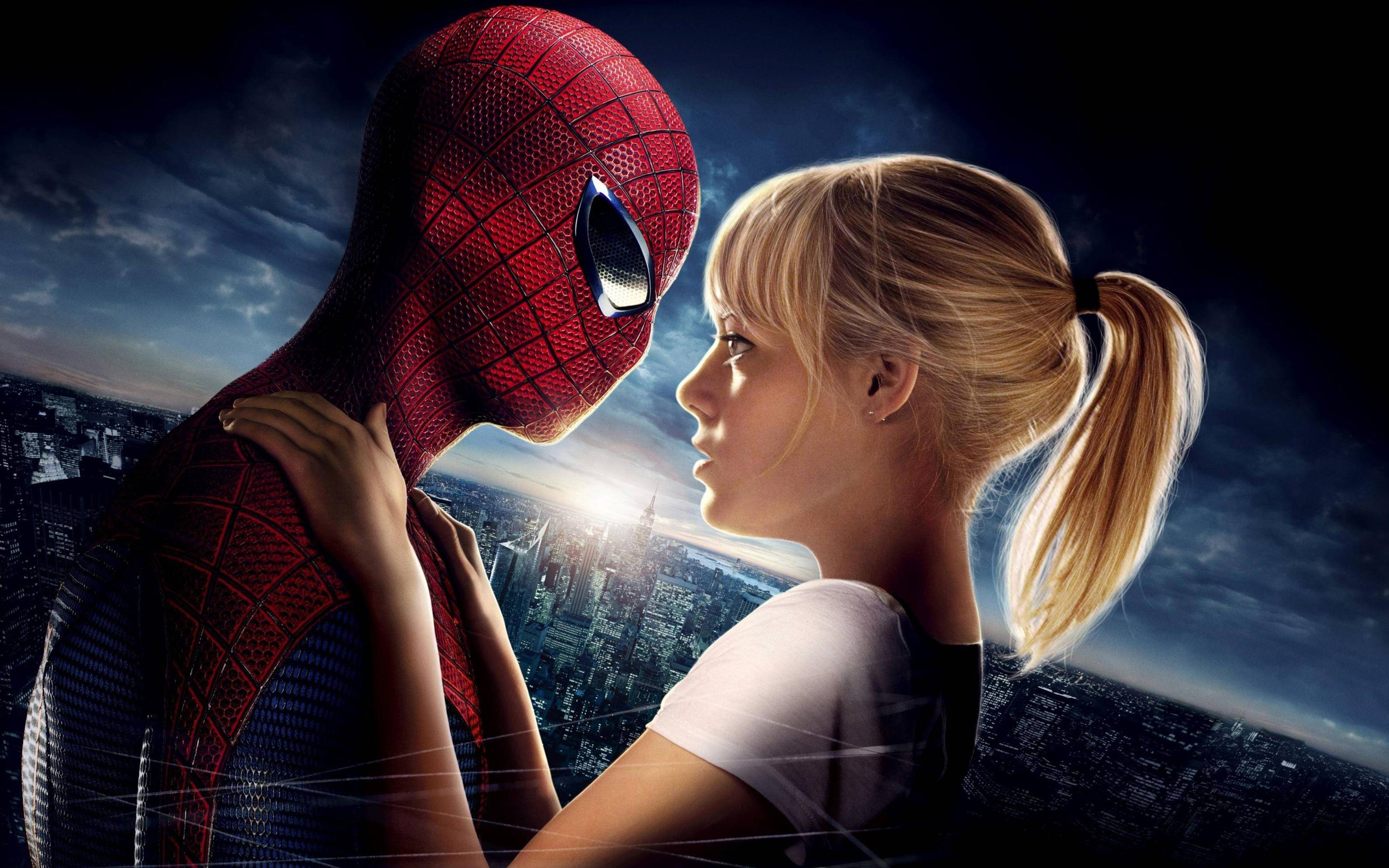 Download Amazing Spider Man Love WallpaperBackground in 2880x1800 HD