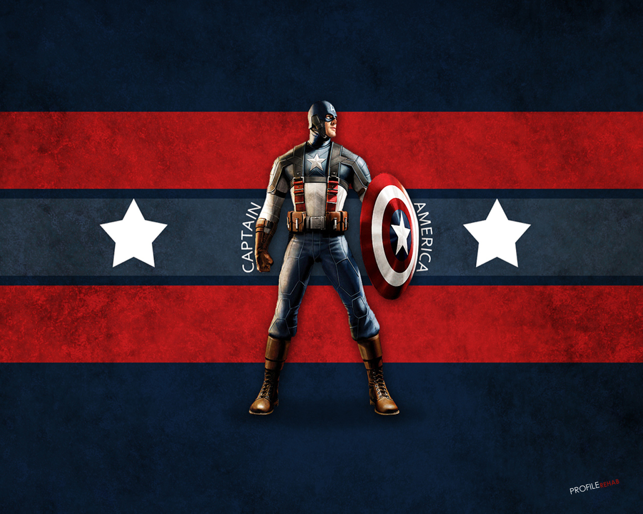 ] Cool Captain America Wallpaper   Marvel Super Hero Wallpaper
