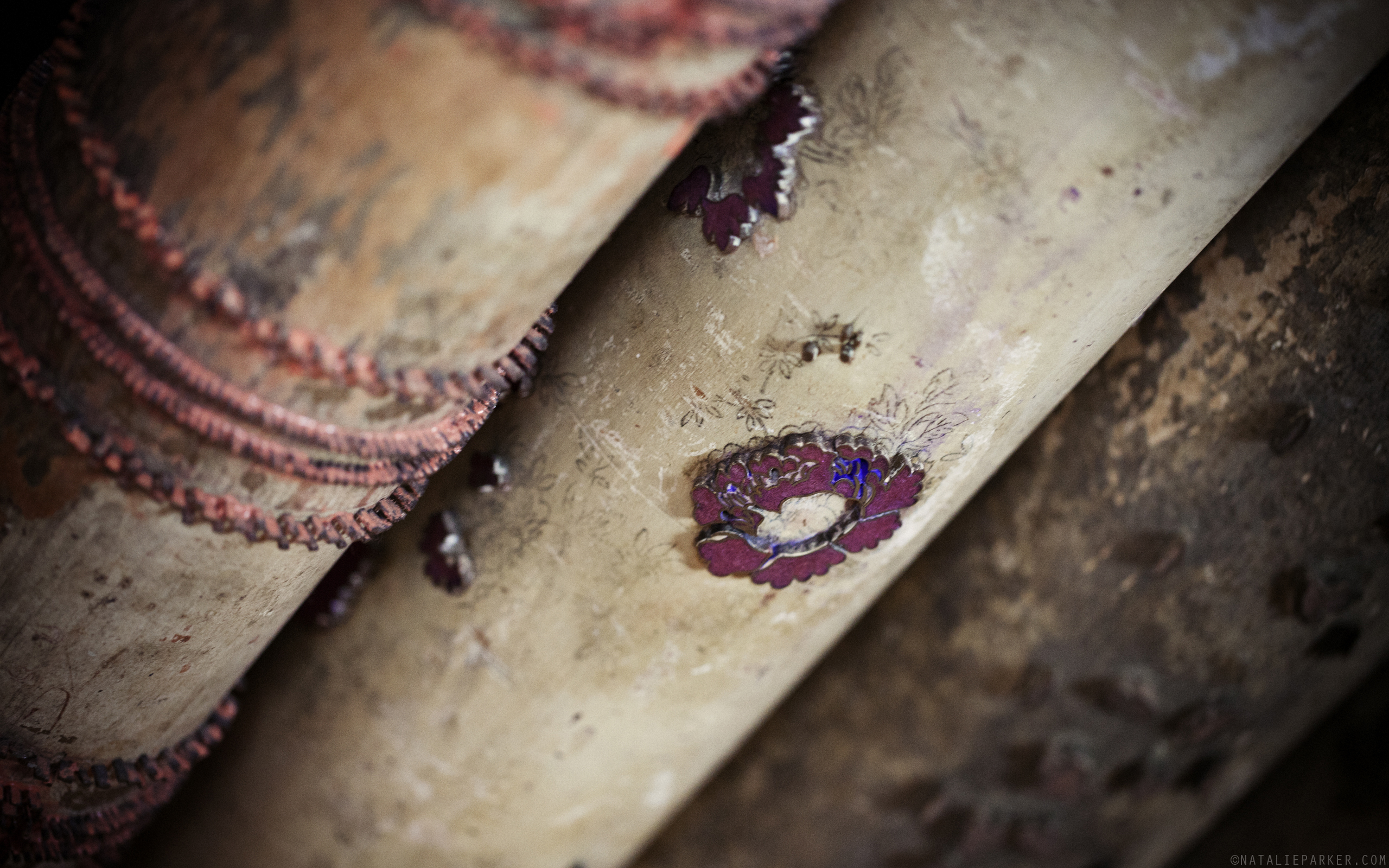 Free download Pin Antique Wallpaper Printing Rollers [2560x1600] for