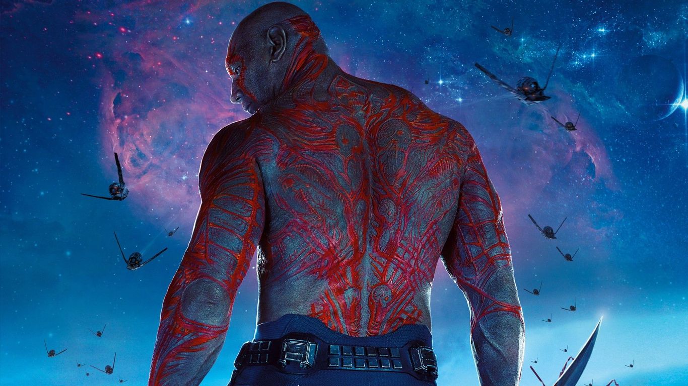 Drax The Destroyer Guardians Of Galaxy Wallpaper