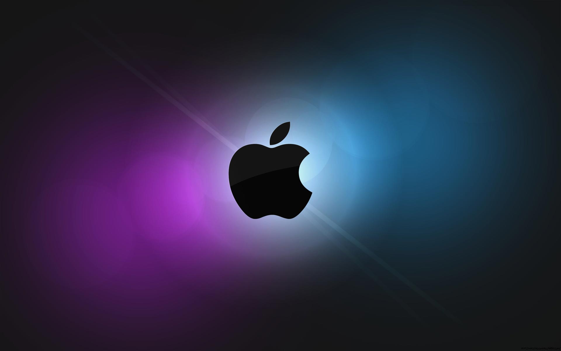 Apple Mac Os Blue Purple Wallpaper