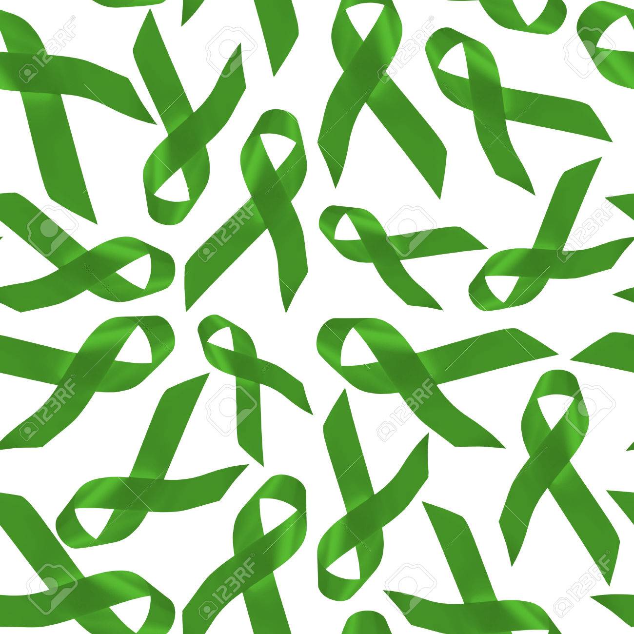 Kidney Cancer Awareness Background Seamless Pattern Made Of
