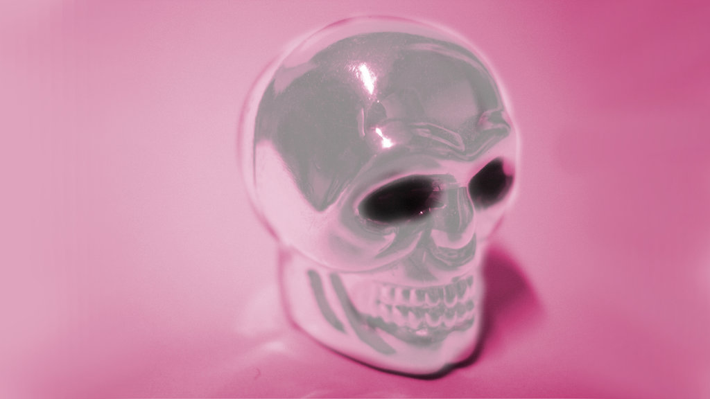 Pink Skull Wallpaper By Royalpony