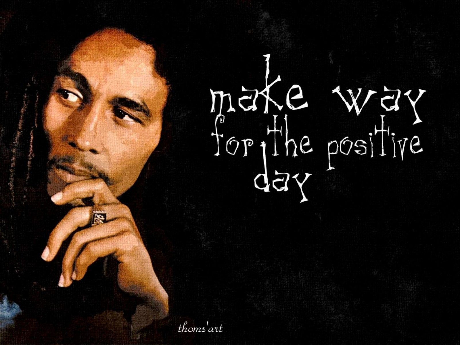 Bob Marley Quotes Wallpaper With
