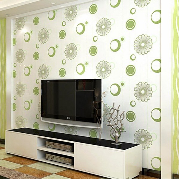 Living Room Ideas Wallpaper Types Of Modern Home
