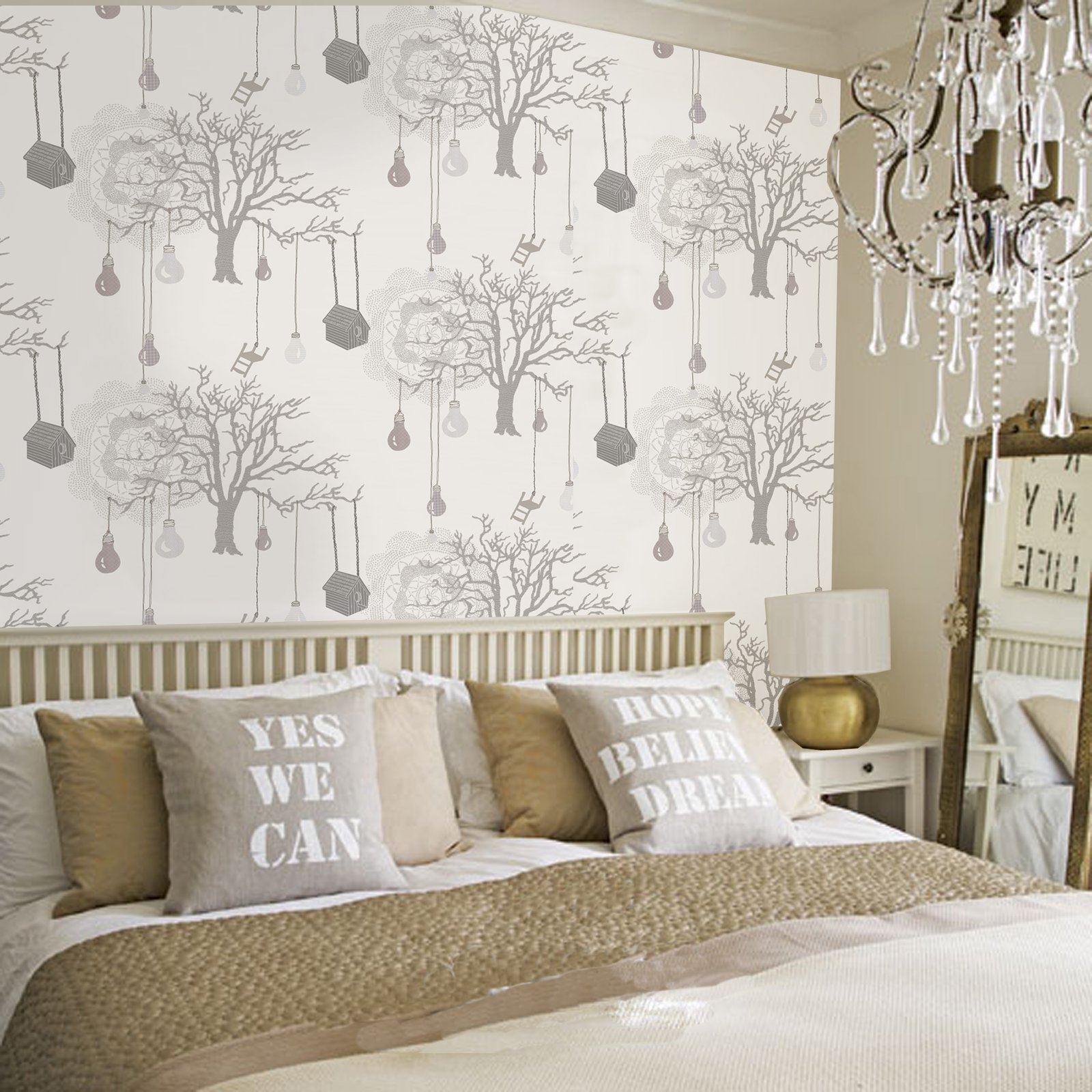Bedroom Decor Ideas With Wallpaper