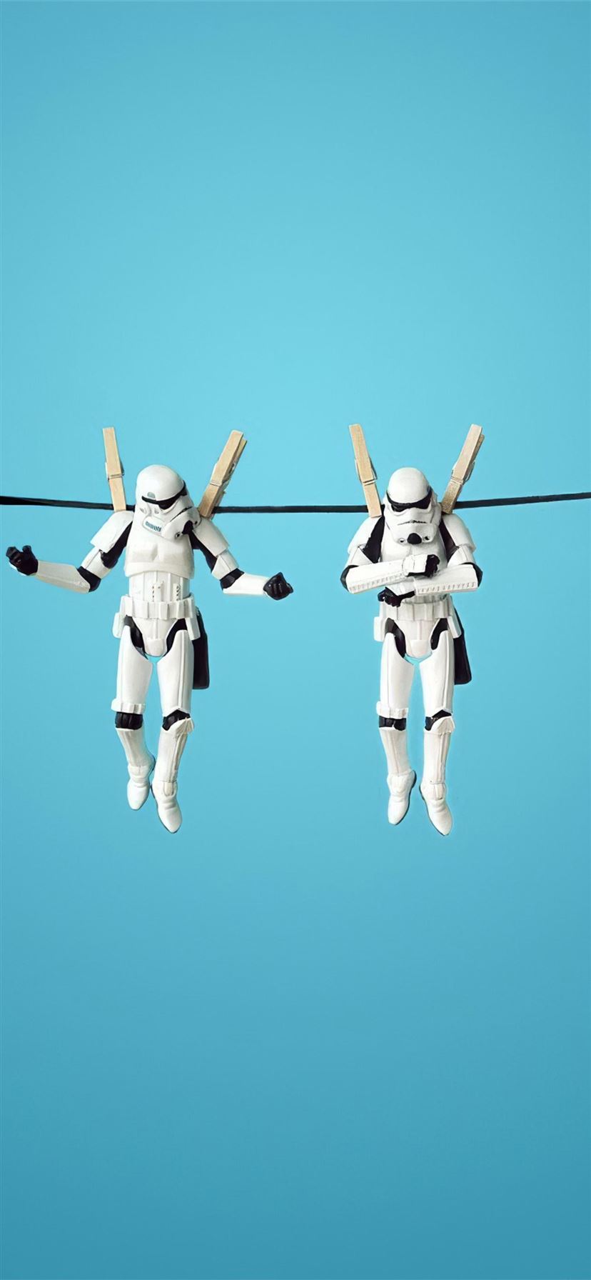 Stormtrooper Funny 4k iPhone Wallpaper
