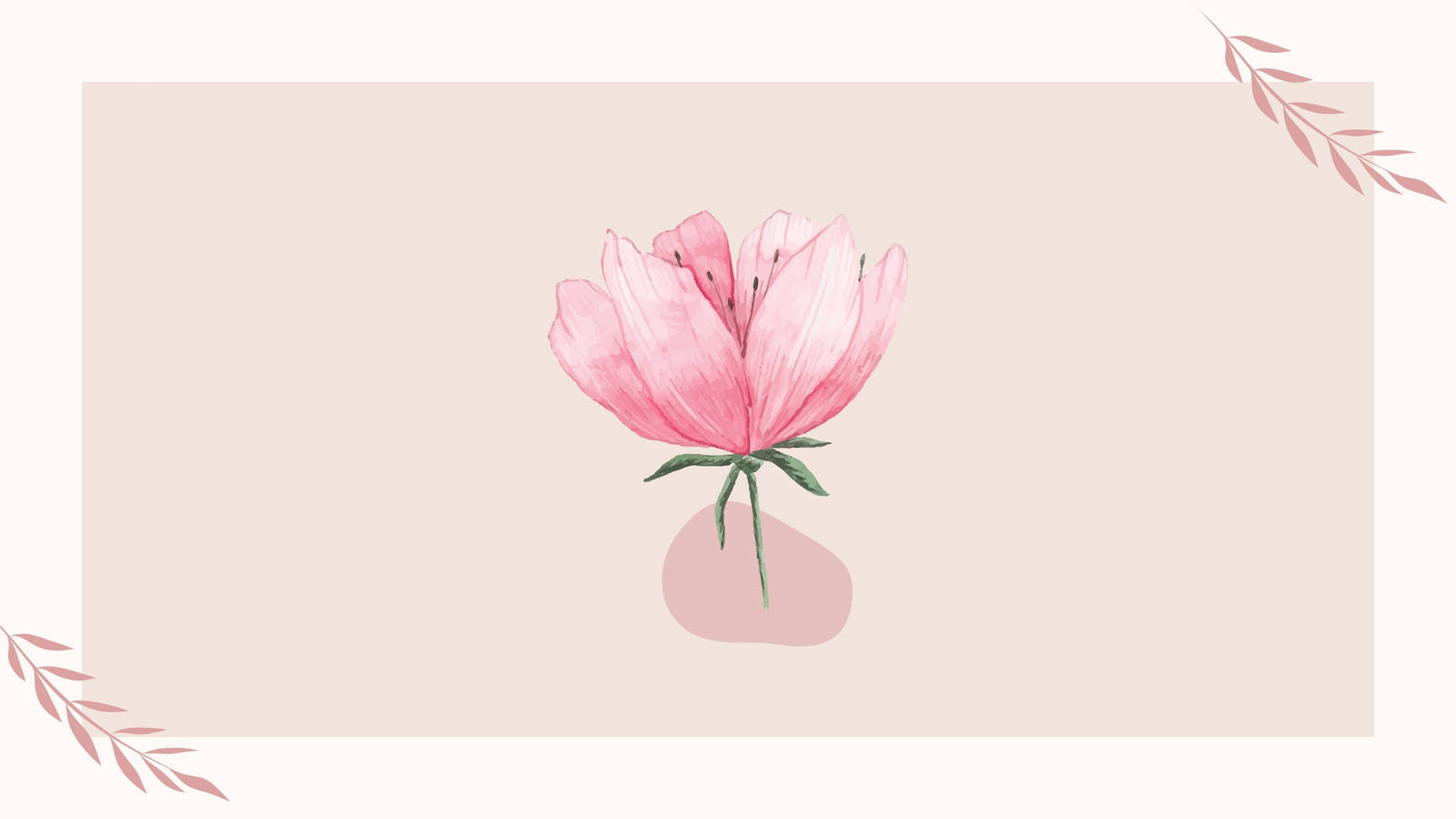 Minimalist Flower Wallpaper