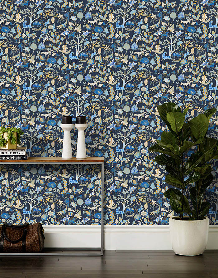 New Julia Rothman Wallpaper For Hygge West Design Sponge