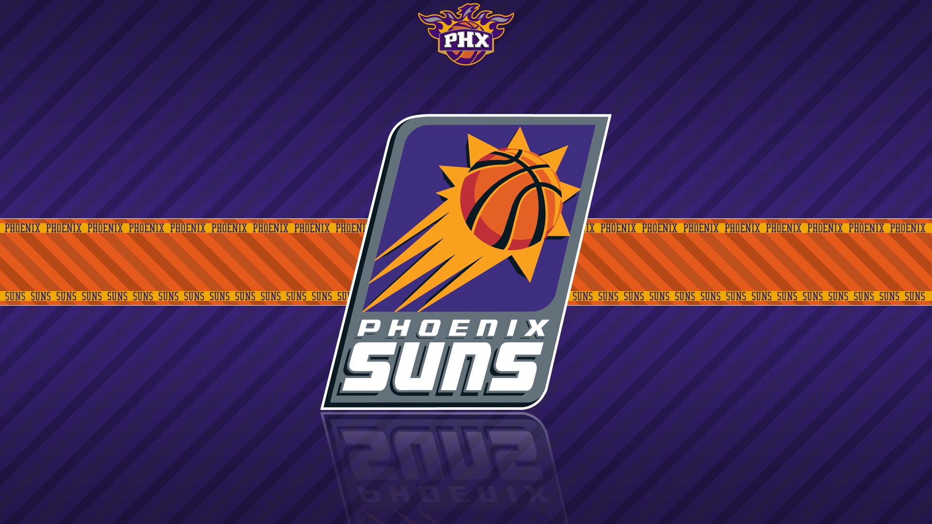 Phoenix Suns Team Logo Widescreen HD Wallpaper