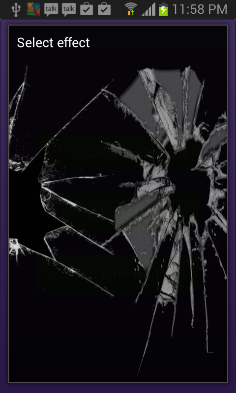 Download Cracked Screen Live Wallpaper for android Cracked Screen
