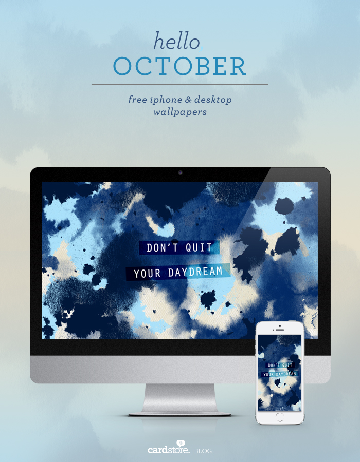 Desktop Beautification Project October Cardstore