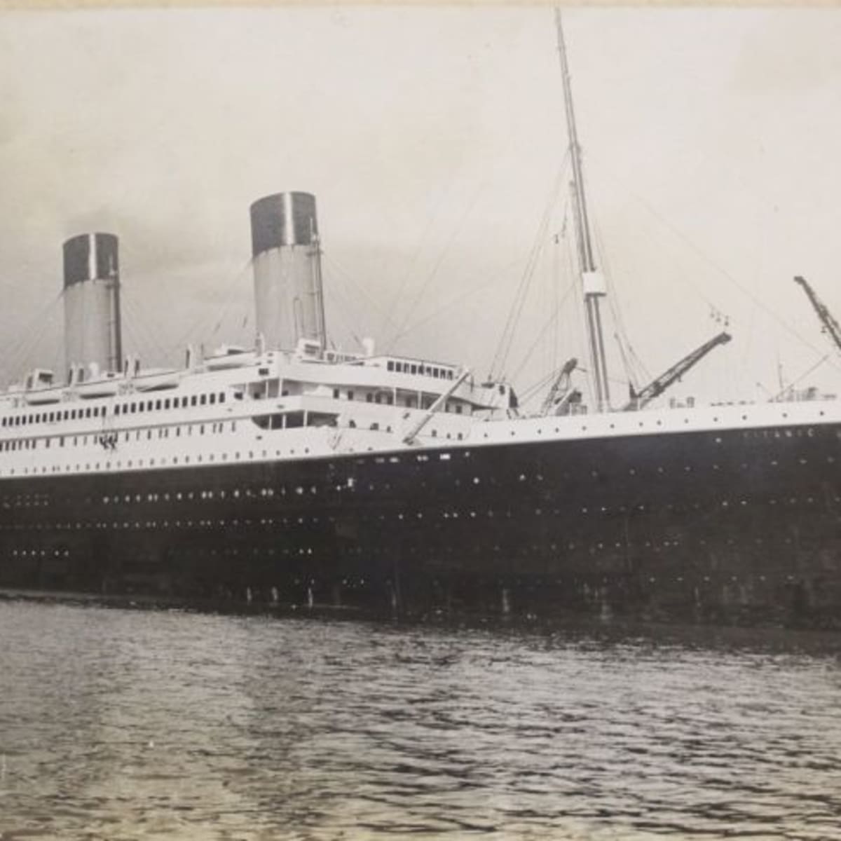 Rare Titanic Photo Depicts Final Days   HISTORY
