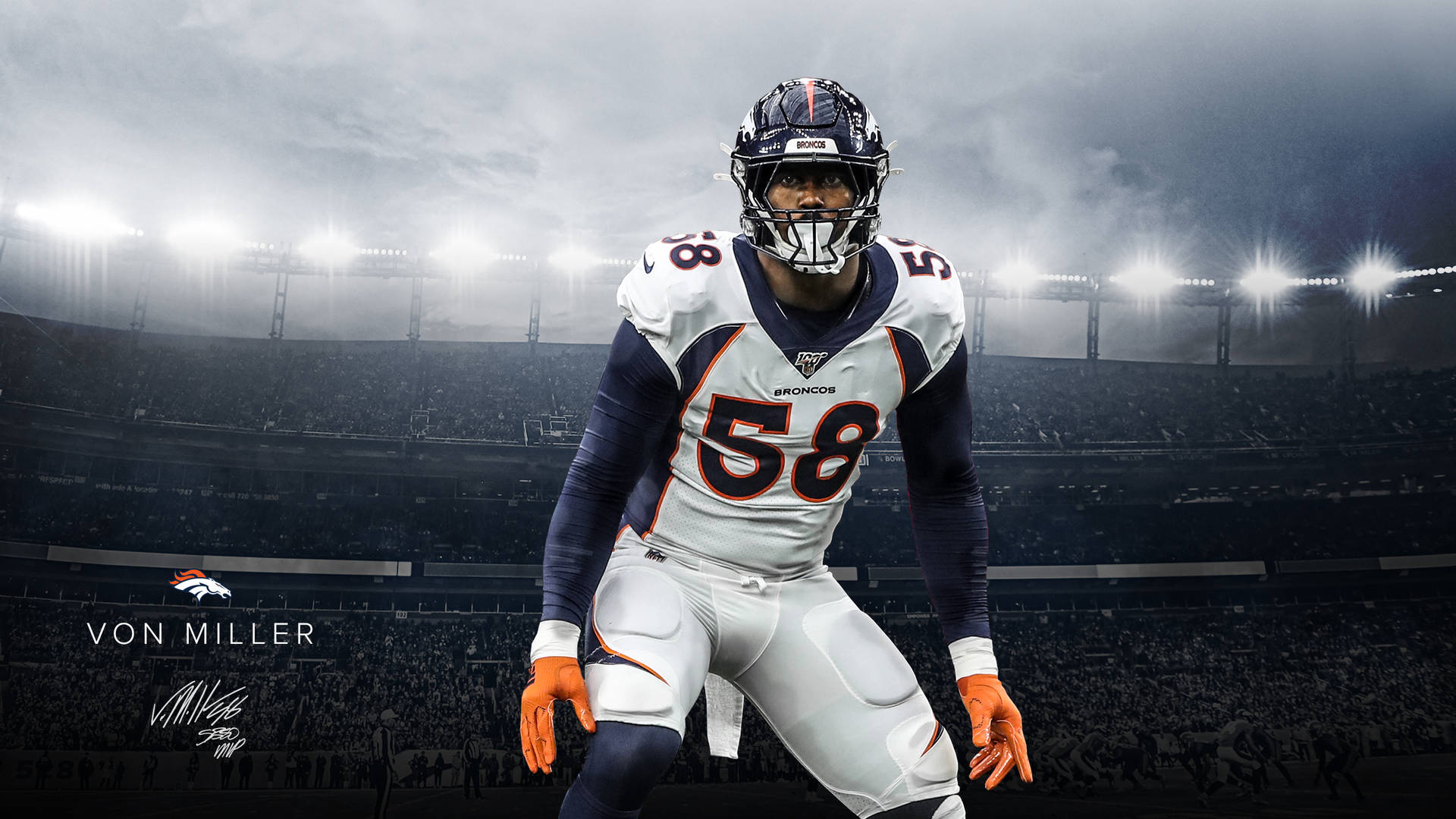 Top Von Miller Wallpaper Full HD 4k To Use