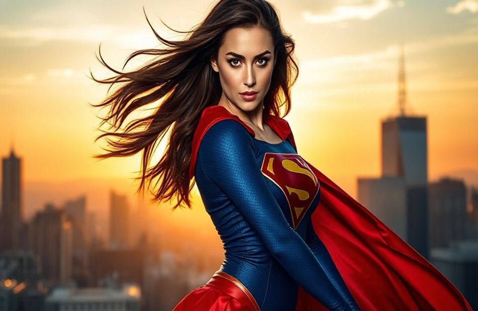 Megan Fox Supergirl Wallpaper