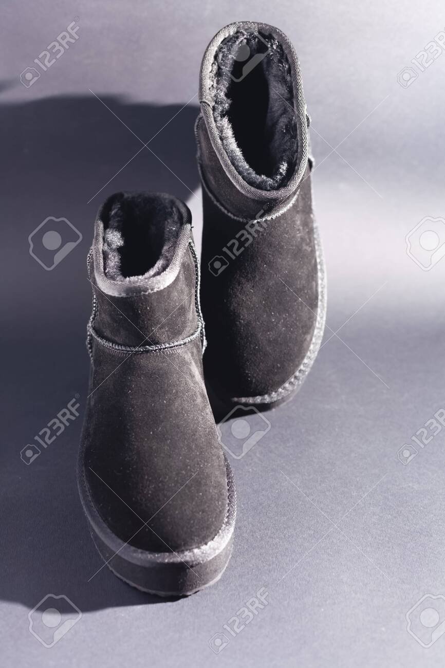 Free download Black Suede Uggs Stock Photo On A Black Background Stock ...