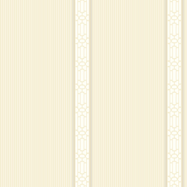 Ivory Oriental Banding Stripe Wallpaper Wall Sticker Outlet
