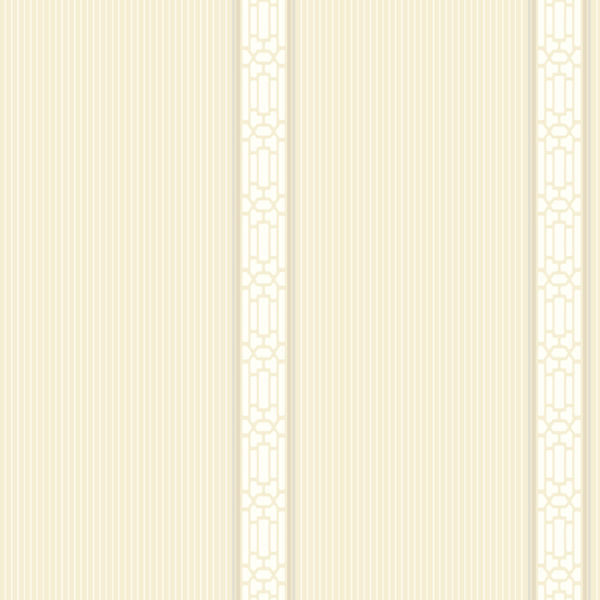 Ivory Oriental Banding Stripe Wallpaper Wall Sticker Outlet