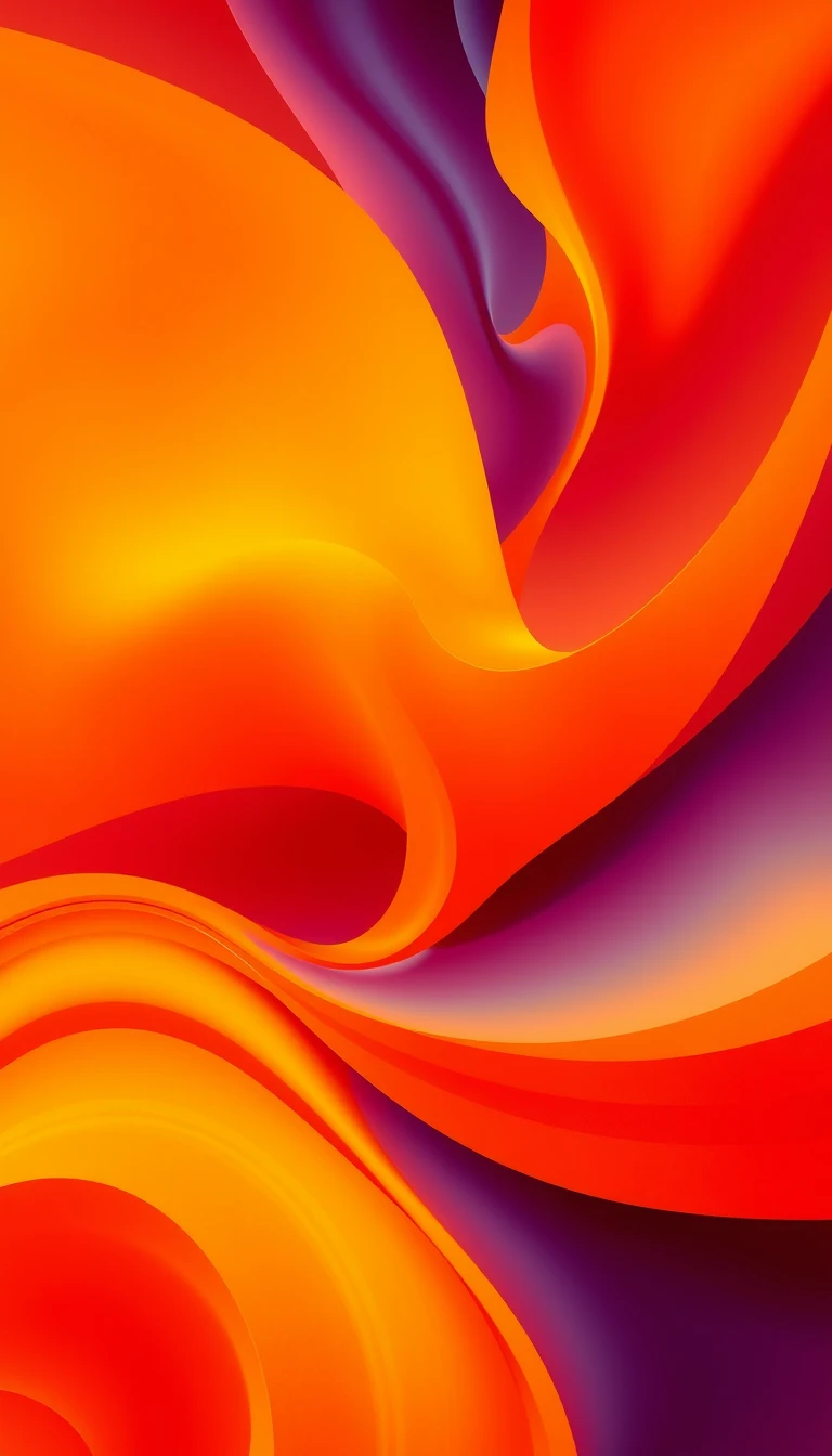 Orange Phone Wallpaper